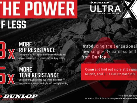 AGEN DUNLOP INDONESIA 43 Dunlop Ultra X Conveyor Belting