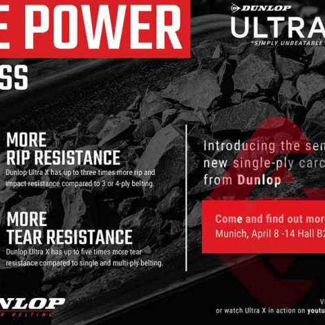 Dunlop Ultra X Conveyor Belting