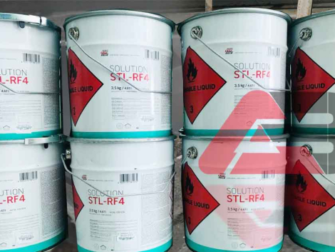 STL RF4 material splicing hot menggunakan Solution STL RF, STL NL