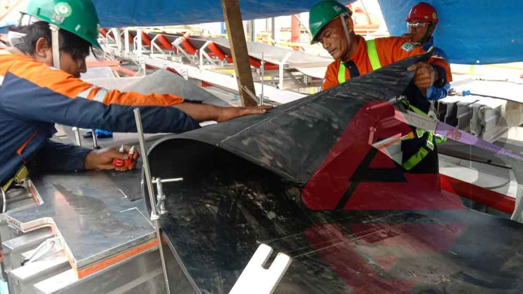 cara hot splicing conveyor belt fabric