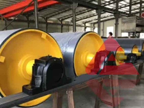 jasa fabrikasi pulley conveyor